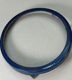 Tin toy connecting locking ring.  2-3/4" with 4 tabs.
