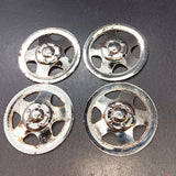 Original Tonka Hubcaps Chrome. 1-1/4"  original condition set of four.