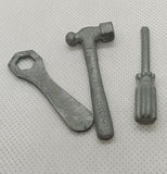 Vintage toy cast Toy Tool Set 2" Size