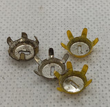 Vintage Toy Wheel Clips Set of four