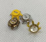Vintage Toy Wheel Clips Set of four
