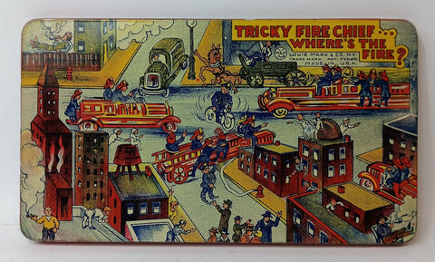 Marx Tricky Fire Chief toy base. Original part