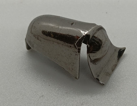 Original chrome pressed steel headlight. One only