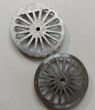 Replacement Steam Train Wheels 2 only 2-1/2" Second Quality