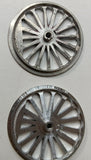 Replacement Steam Train Wheels 2 only 2-1/2" Second Quality