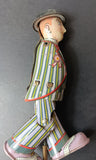 Tinplate toy replacement figure 5-1/2" Dancing Sam.  No arms