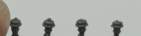 Cox 1/24th scale Chaparral Set of four Tail Lights. 1/16"