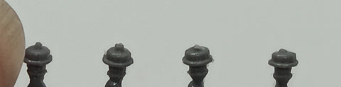 Cox 1/24th scale Chaparral Set of four Tail Lights. 1/16"