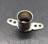 Standard light bulb socket with terminals light socket E-10 size