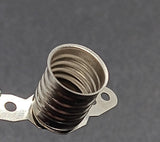 Standard light bulb socket with terminals light socket E-10 size