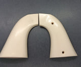 Hubley Colt 45 capgun Ric o Shay & 45 toy cap gun grips 3-1/2" x 2-2/8" at base