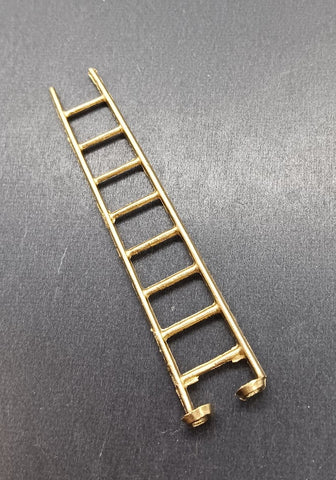 Vintage toy ladder 2-1/2" ladder for firetrucks etc. Gold