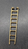 Vintage toy ladder 2-1/2" ladder for firetrucks etc. Gold