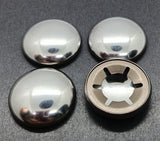 Axle caps :  bikes, trikes and buggy's.  Set of four. Fits 1/2"+ axle.