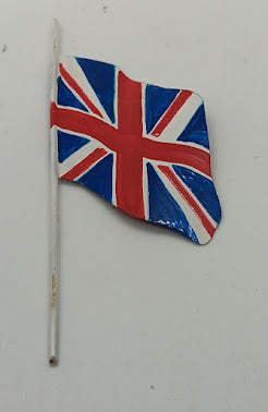 Vintage toy Boat Flag Union Jack 1-1/2" x 1-1/2"