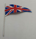 Vintage toy Boat Pennant Union Jack 2-1/2"