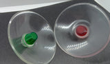 Nomura replacement Robby Moon Space Ship Dishes Set of two. 2-9/16"
