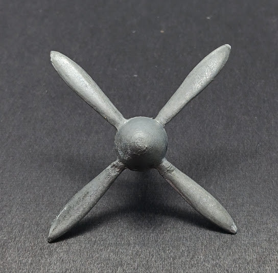 P-51 Ashtray Plane Prop : 4 blade Propeller 2-2/8"