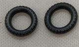 Lesney Matchbox #72 Fordson Tractor rear tires. Set of two