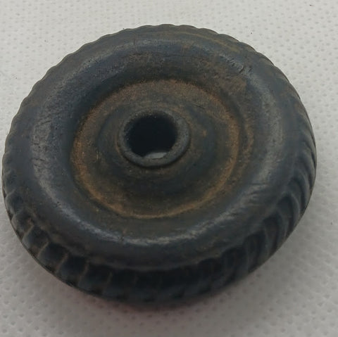 1-7/8" toy truck wheel. Original bakelite   1-7/8"