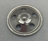 Early 1950's Tonka Hubcap. 1-5/16" w/round holes