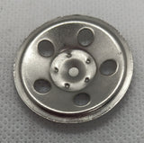 Early 1950's Tonka Hubcap. 1-5/16" w/round holes