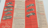 Original Schuco Micro Racer Insert Sheet Pamphlet Red.