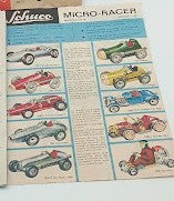 Original Schuco Micro Racer Color flyer insert sheet