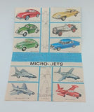 Original Schuco Micro Racer Color flyer insert sheet