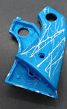 Nichols Stallion 45 Mark II Bright Blue Pearlescent Custom grips