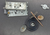 Vintage toy windup parts and pieces with winder 2-1/8 x 13/16"