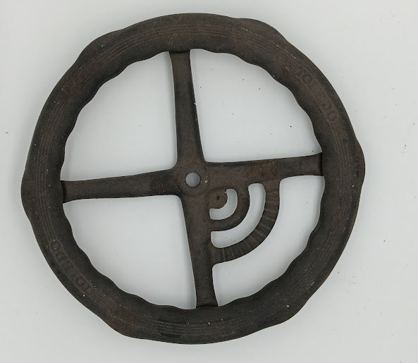 Vintage Pedal car steering wheel Toledo. 9" Diameter