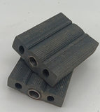 Vintage Rubber Pedal car/bike pedals. 7/16" shaft.