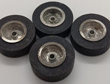 Herkimer Ok Cub vintage 1-1/4"  wheel Slicks w/ Aluminum Rims Set of 4