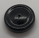 1-5/16" Tin black toy wheels