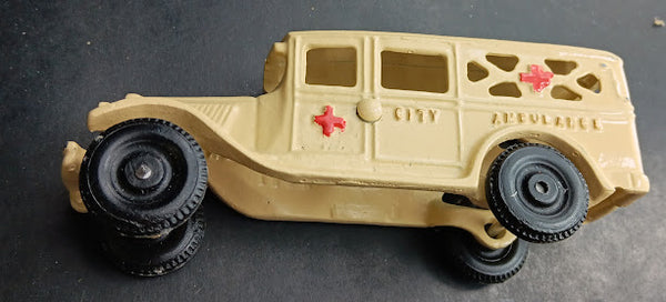Arcade Ambulance 5-3/4" Diecast
