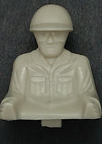 Marx race car hot rod driver cream 1-1/8" x 1"  (single placement pin)