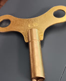 Vintage toy key Brass Metric square key 5.00 mm