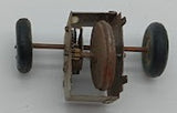 Linemar Airplane DC-10 friction wheel gear box toy part. Original