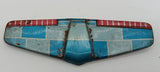Linemar Tin Toy Airplane DC-10 Horizontal stabilizer tin toy part. Original 4-1/2"