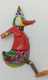 Tin Litho Duck shape 2 piece parts and pieces.