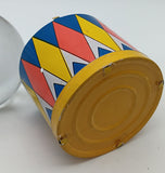 Tin Toy Drum : Parts toy incomplete.