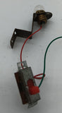 Original toy on/off Switch connected to 1.5 volt light bulb.
