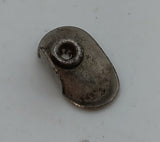 Original Battery compartment latch. 15/16 x 9/16" oval shape.
