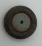 Original 1950's toy car wheel with metal hub. 6/8"