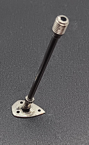 Vintage model boat rear mounted flag pole holder