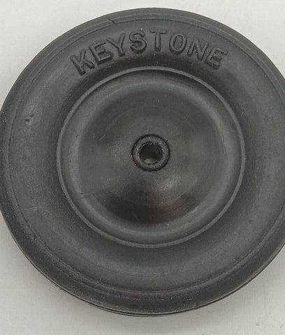 Keystone vintage toy 2" wheel rubber