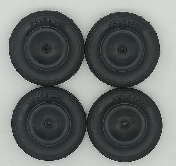 Keystone vintage toy 2" wheel rubber