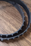 Buddy L Half Track rubber treads set 12-1/4 x 1/2"