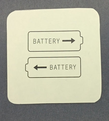 Vintage toy Battery Box insert.  2-7/8"